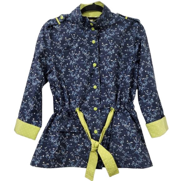 NWT Matilda Jane Brighten The Day Floral And Dot Jacket Size Small - Picture 1 of 9